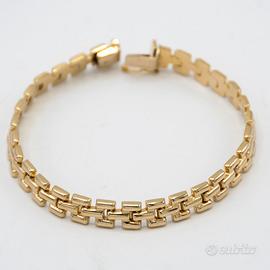 Bracciale panter in oro giallo 18 kt a.147