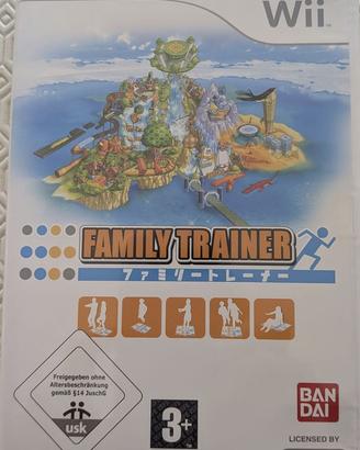 Videogioco console Wii FAMILY TRAINER