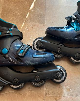 Rollerblade Bimbo/a N 31 blu metallizzato.