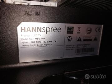 Tv lcd 25"  hannspree hsg1074 