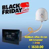 BLACK FRIDAY Glomex internet WebBoat Plus 5G
