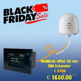BLACK FRIDAY Glomex internet WebBoat Plus 5G