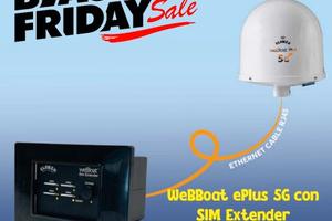 BLACK FRIDAY Glomex internet WebBoat Plus 5G