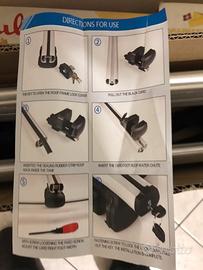 Portapacchi  nuovo per auto per manlevoni