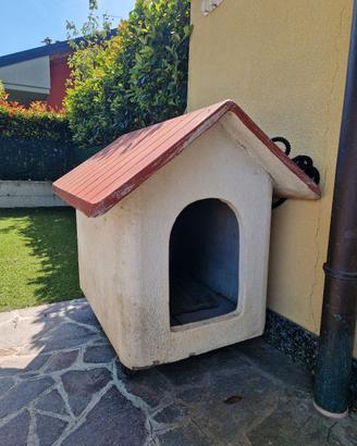 cuccia cani in cemento
