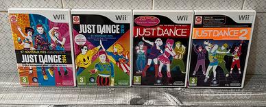 Lotto 4 Giochi Nintendo Wii - Just Dance