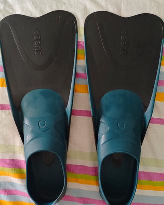 Pinne Decathlon Subea snorkeling 44/45