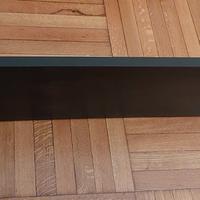 mensola nera Ikea jarpen/bjarnum 120x28