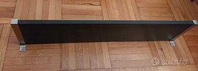 mensola nera Ikea jarpen/bjarnum 120x28