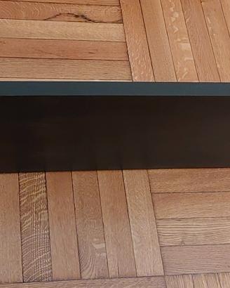 mensola nera Ikea jarpen/bjarnum 120x28