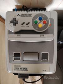 Super Nintendo + Super Mario All Stars