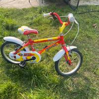 Bicicletta  bambino Legnano 14” rotelline