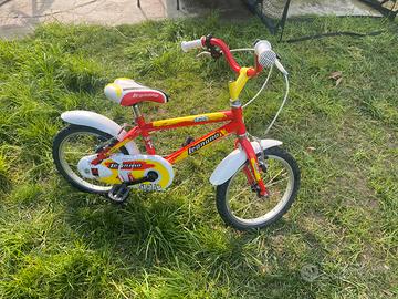 Bicicletta  bambino Legnano 14” rotelline