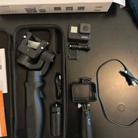 GoPro Hero 7 Black + stabilizzatore ISteady Pro
