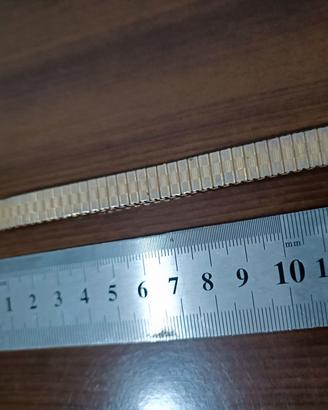 Cinturino orologio da donna in acciaio elastico