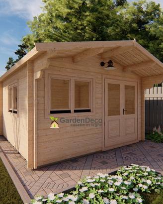 Casetta in legno Modello Toscana 4×3 44mm