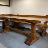 tavolo fratino artigianale e la sua panca