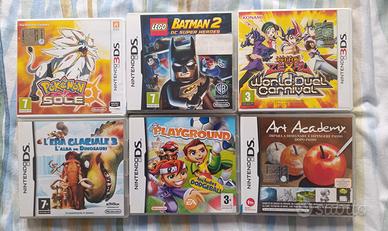 Lotto giochi Nintendo DS / 3DS originali