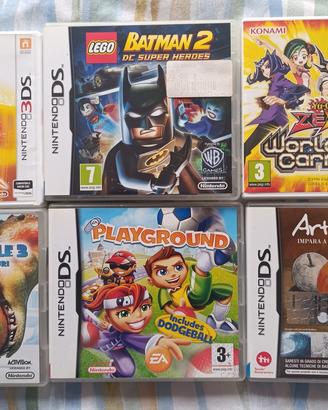 Lotto giochi Nintendo DS / 3DS originali