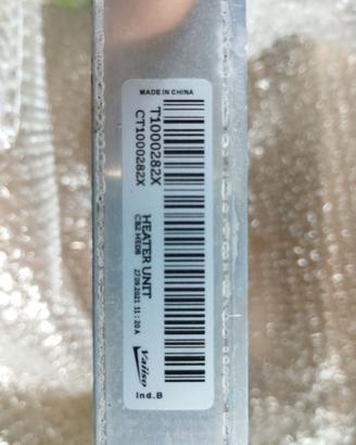 Radiatore riscaldamento auto 6448W2. 6448V6 6448S4