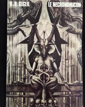 Libro H.R. GIGER Book LE NECRONOMICON 1977