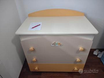 Due Cassettiere per cameretta dei Bambini.