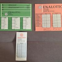 schedine Enalotto anno 70