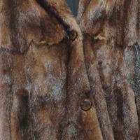 Cappotto pelliccia in vero visone