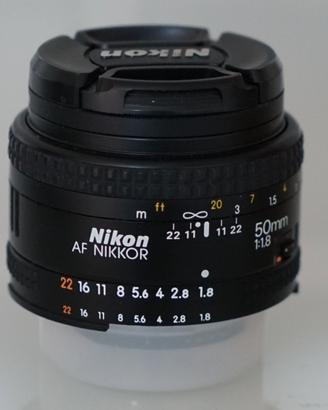Nikon Obiettivo Nikkor 50mm f1.8 N