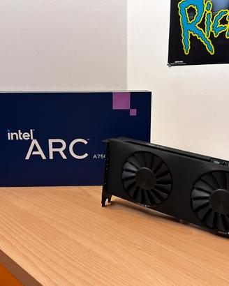 scheda video intel arc a750