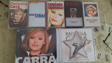 Raffaella Carra' Cd Audicassetta Cassetta
