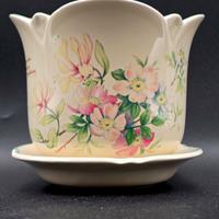 Portavaso in ceramica Inglese 1977 mai usato