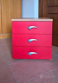 Comodino in legno massello