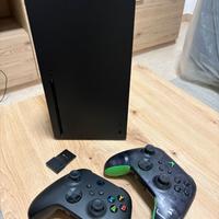 Xbox Serie X+ due pad+ Hdd Seagate expansion  1Tb