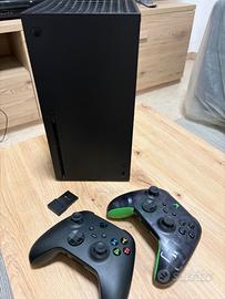 Xbox Serie X+ due pad+ Hdd Seagate expansion  1Tb