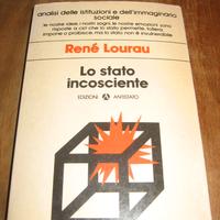 LO STATO INCOSCIENTE LOURAU ANTISTATO 1980 ANARCHI