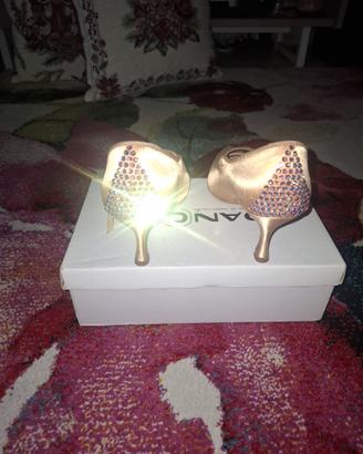 Scarpe da ballo Dancin 41 Satin Flesh