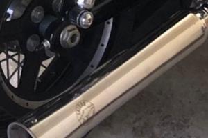 Scarico Falcon per harley davidson fortyeight