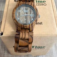 Orologio in legno Zzero