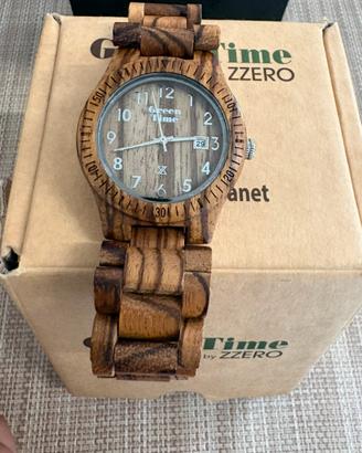 Orologio in legno Zzero