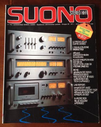 Rivista Suono Gennaio 1978