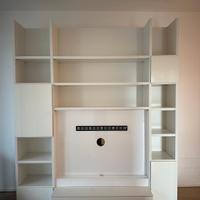 Mobile TV laccato bianco