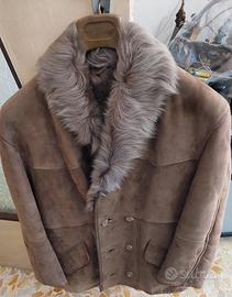Cappotto in vero montone uomo come nuovo