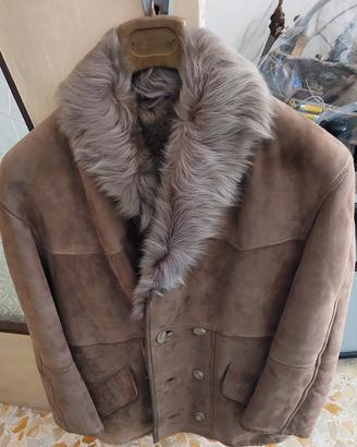 Cappotto in vero montone uomo come nuovo
