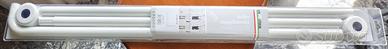 Set box doccia - tenda, tubo 80x170 ganci/anelli