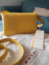 Borsa Marni Prisma gialla
