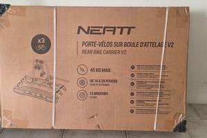 Portabici Neatt per gancio traino