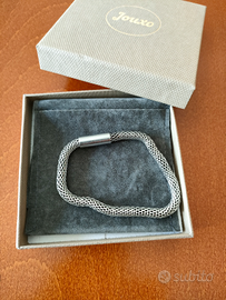 Bracciale in acciaio con chiusura a calamita