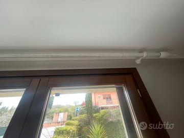 Bastone tenda 230cm  con terminali e supporti