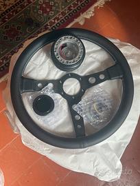 Volante in pelle e mozzo per suzuki samurai vitara